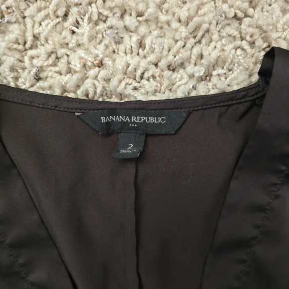 Banana Republic Cropped Blousant-Sleeve Blouse - size 2 - Picture 3 of 8